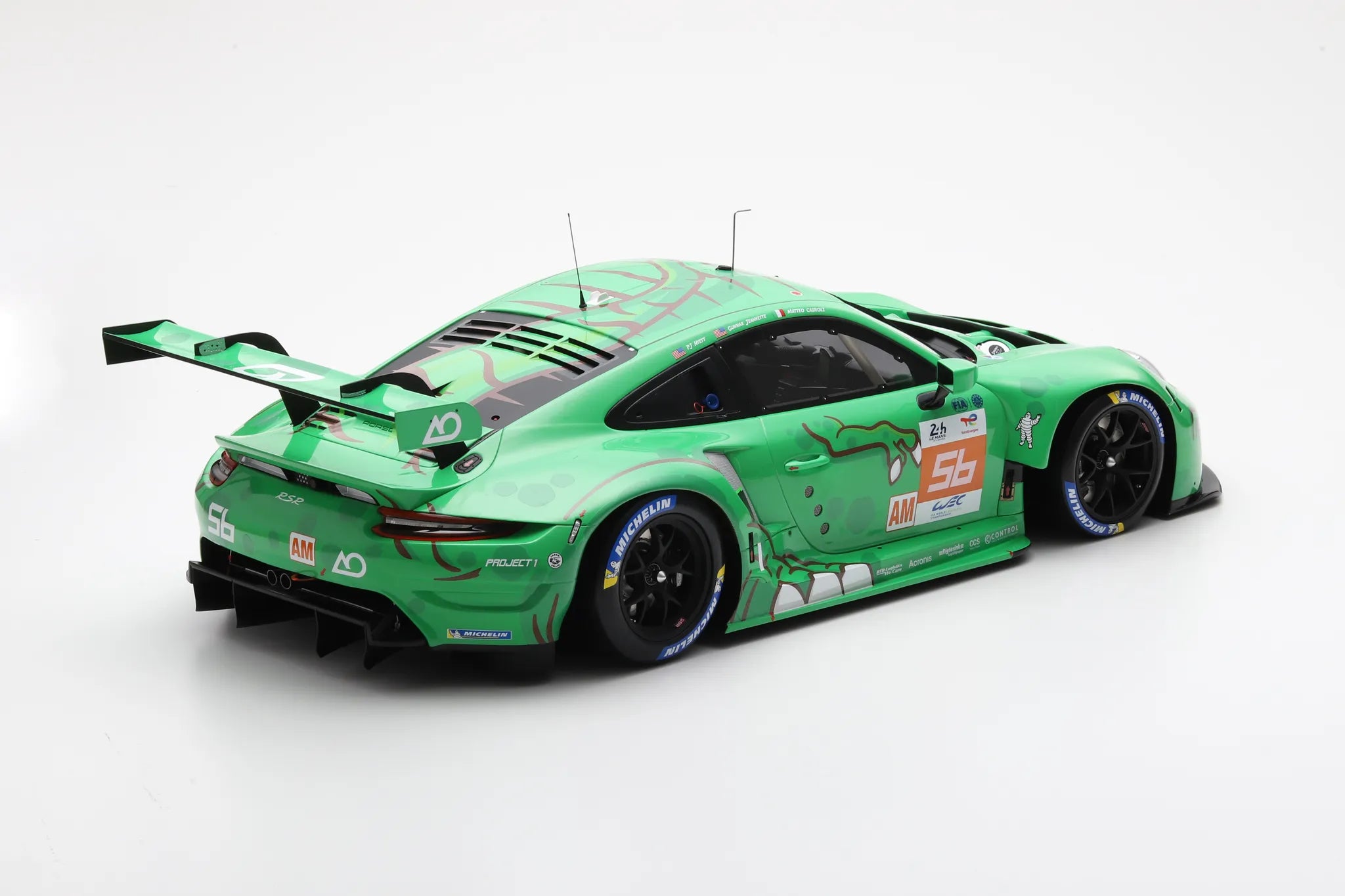 Porsche 911 RSR - 19 PROJECT 1 - AO Le Mans 1:64 Spark