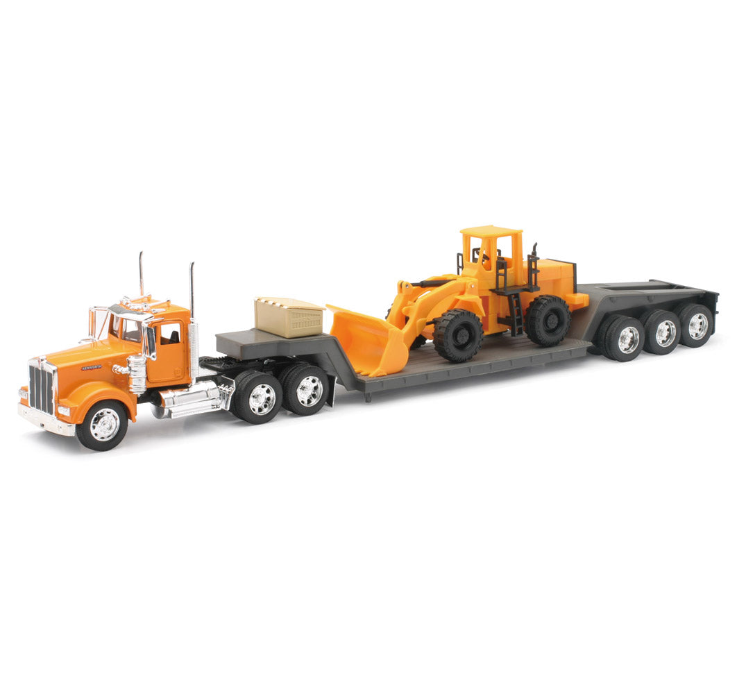 Trailer Kenworth W900 on Lowboy y Cargador Frontal