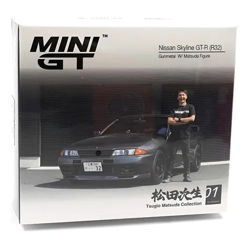Nissan Skyline GT-R (BNR32) Tsugio Matsuda Collection 1:64
