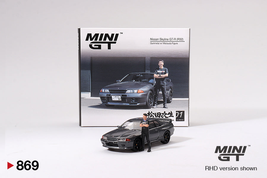 Nissan Skyline GT-R (BNR32) Tsugio Matsuda Collection 1:64