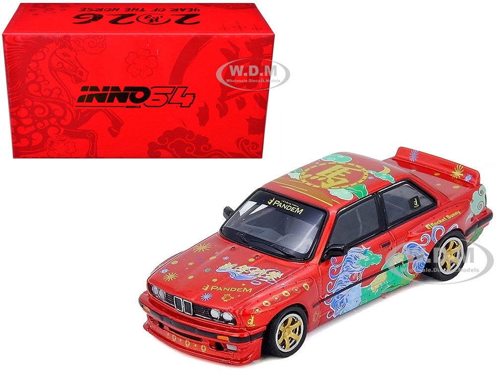 BMW E30 Pandem Rocket Bunny – Year of the Horse 2026 1:64