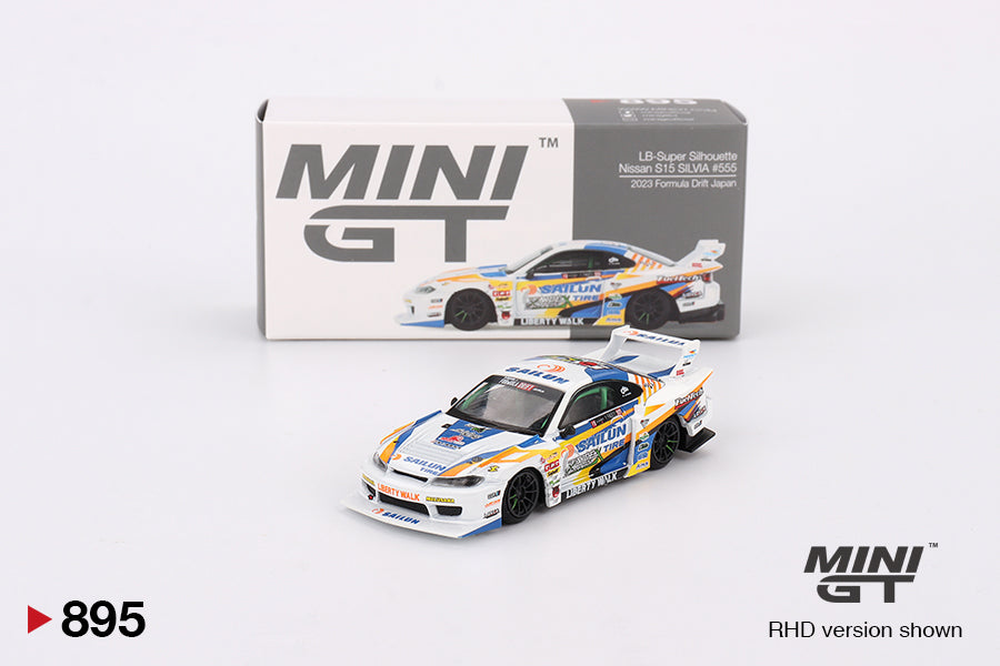 LB-Super Silhouette Nissan S15 Silvia #555 – Formula Drift Japan 2023 1:64
