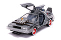 Back to the Future III DeLorean Time Machine con Luces 1:24