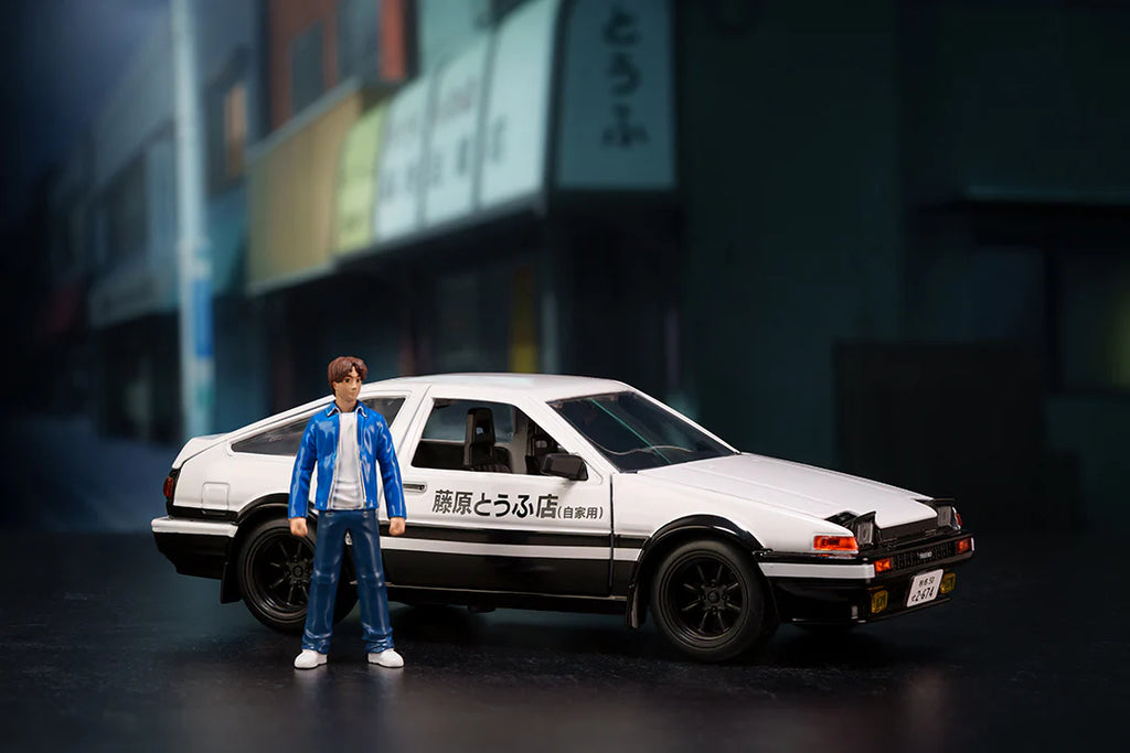 Takumi & Toyota Trueno AE86 – Initial D 1:24