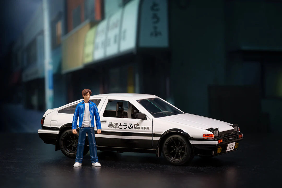 Takumi & Toyota Trueno AE86 – Initial D 1:24