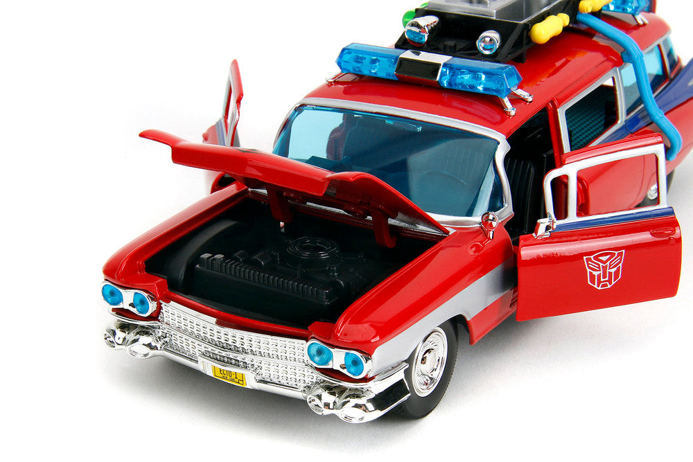 Ghostbusters Ecto-1 Transformers Mash-Up 1:24
