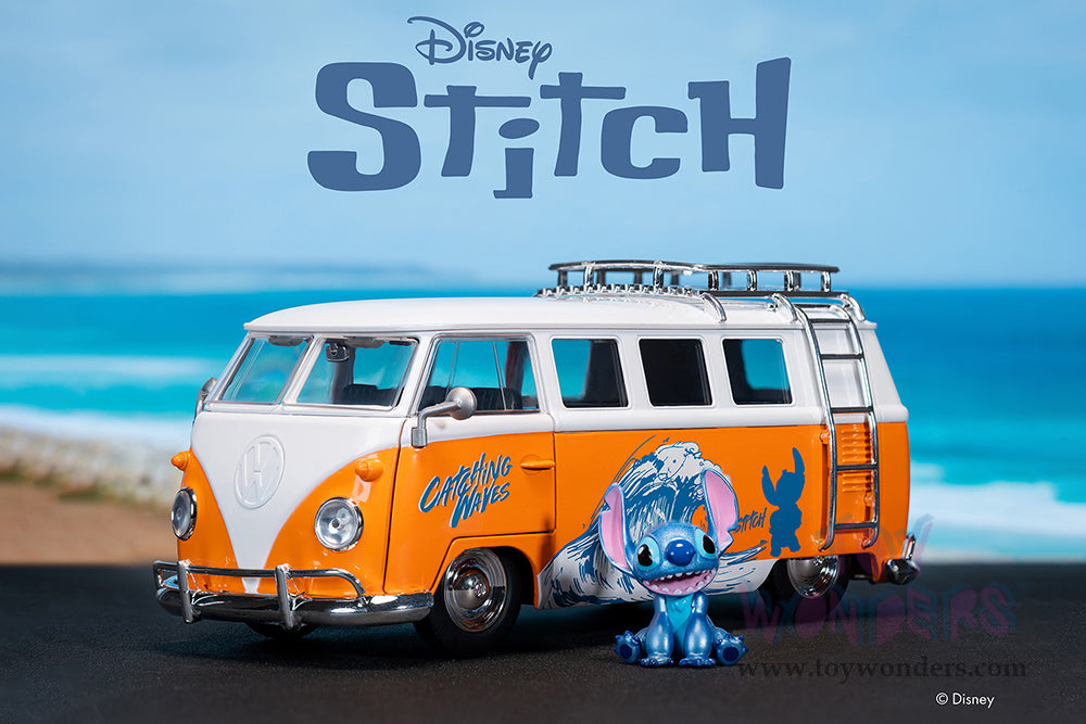 Disney Stitch & 1961 Volkswagen Bus 1:24