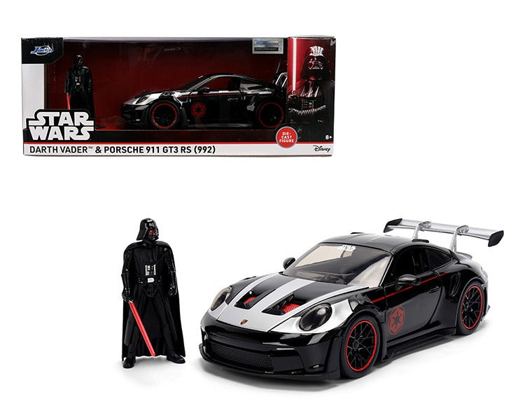 Star Wars Darth Vader & Porsche 911 GT3 RS (992) 1:24