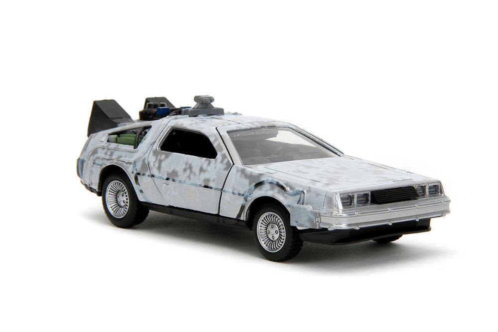 Back to the Future Time Machine (DeLorean + Truck) 1:32