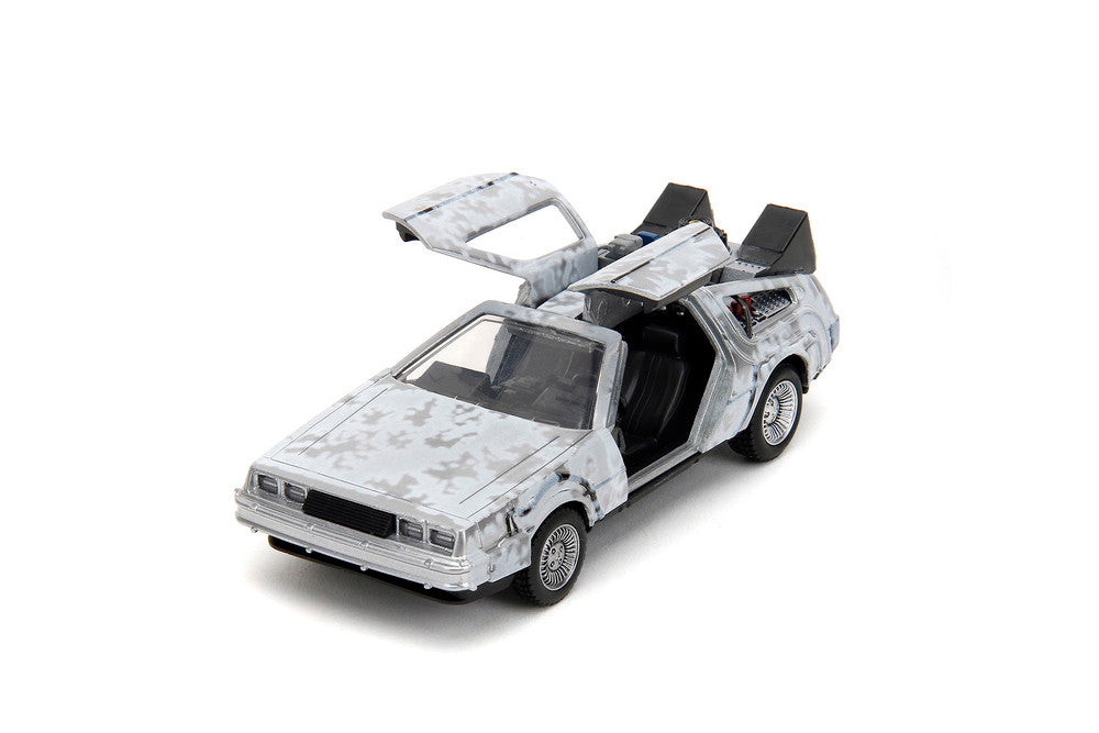 Back to the Future Time Machine (DeLorean + Truck) 1:32