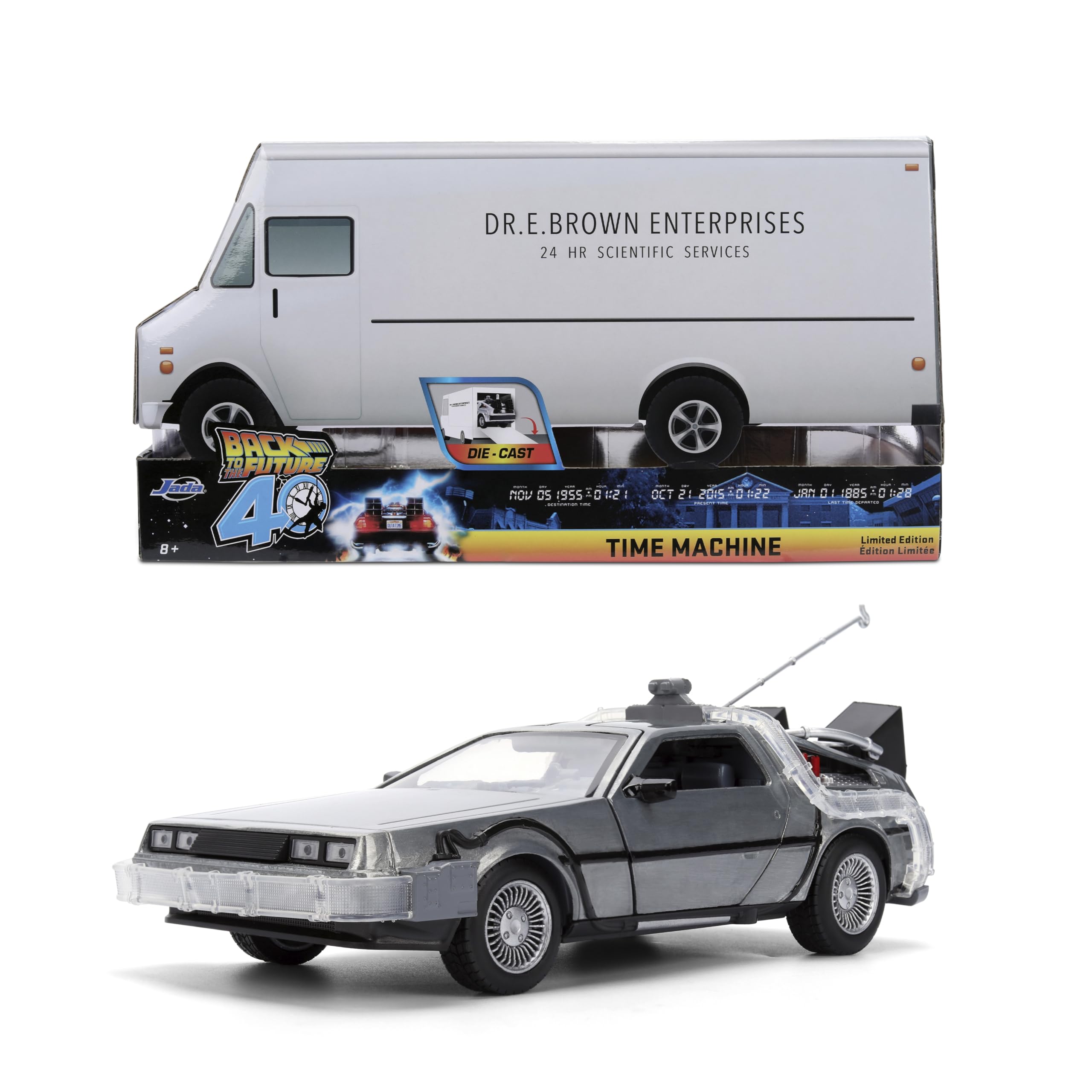 Back to the Future Time Machine (DeLorean) 1:24