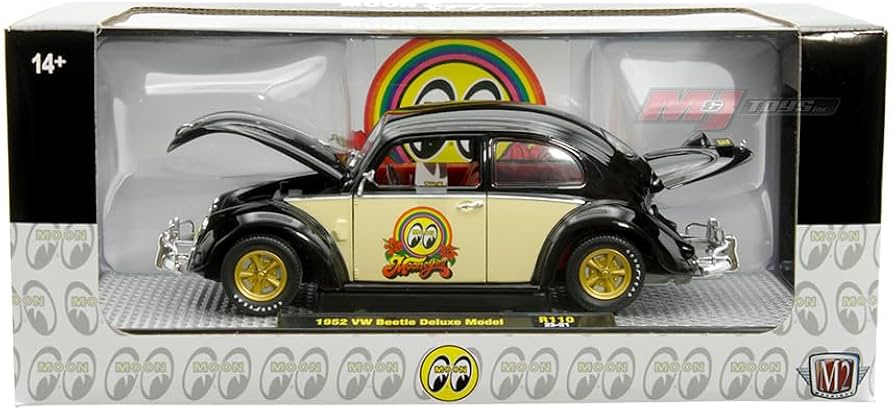 M2 Machines MoonEyes – 1952 VW Beetle Deluxe Model 1:24