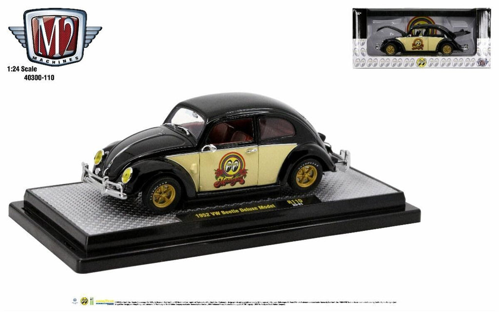 M2 Machines MoonEyes – 1952 VW Beetle Deluxe Model 1:24