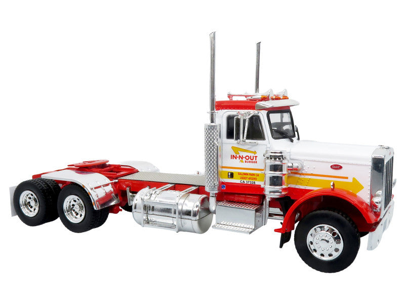 Peterbilt 359 1973 con Remolque In-N-Out Burger – Tráiler Clásico a Escala