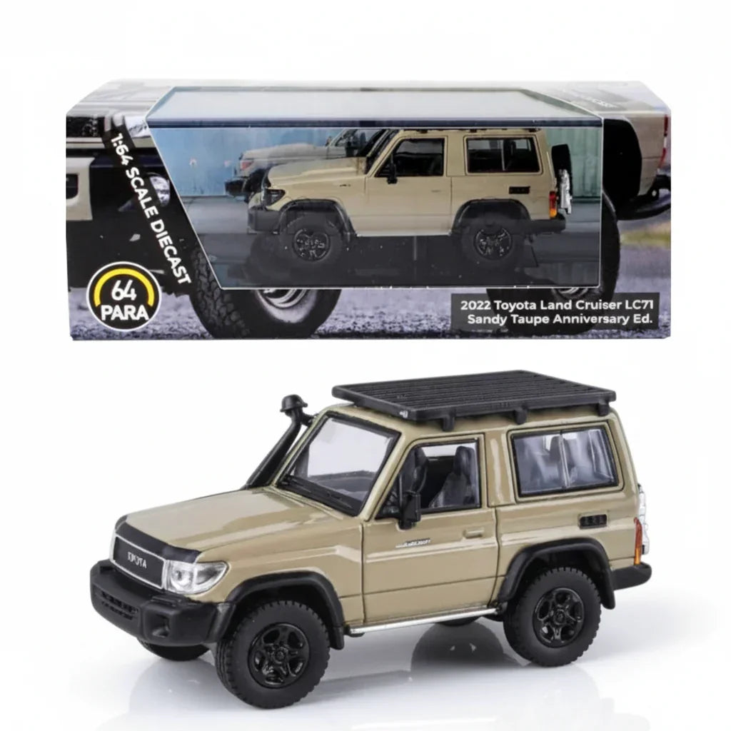 Toyota Land Cruiser LC71 Sandy Taupe Anniversary Edition 2022 1:64