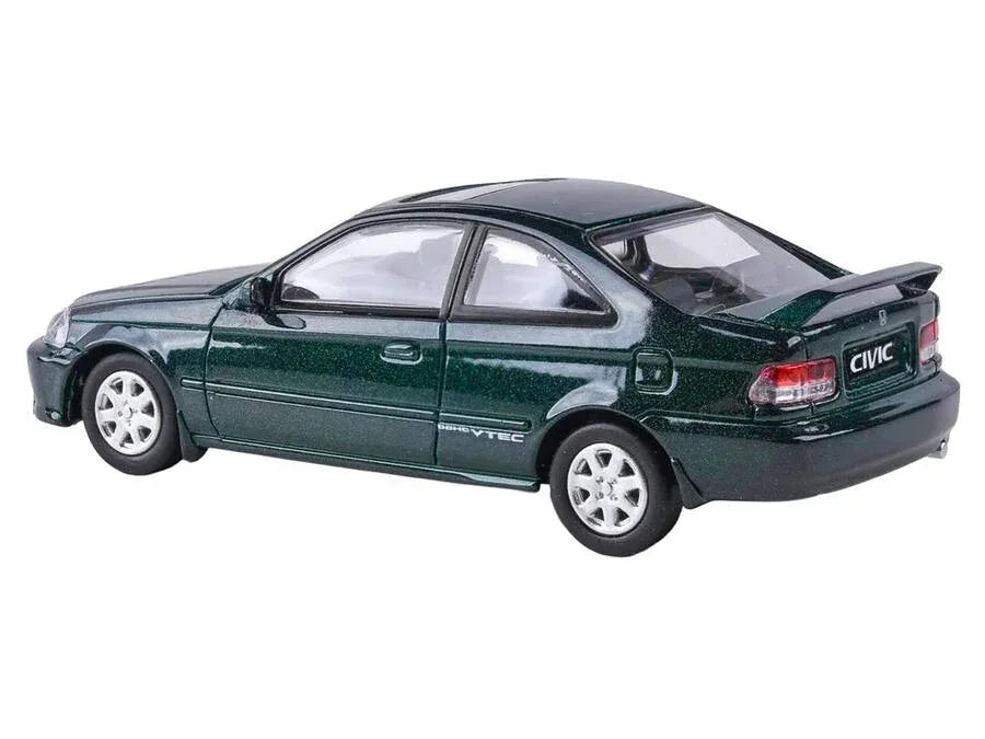 1999 Honda Civic Coupe Clover Green Pearl 1:64