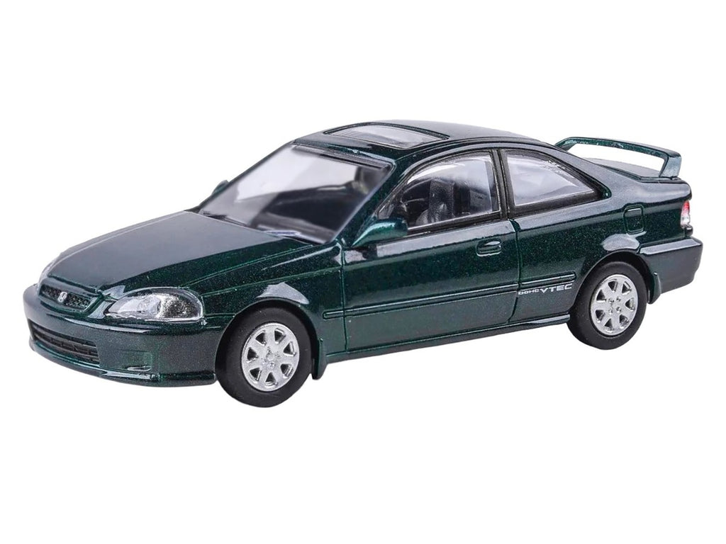 1999 Honda Civic Coupe Clover Green Pearl 1:64