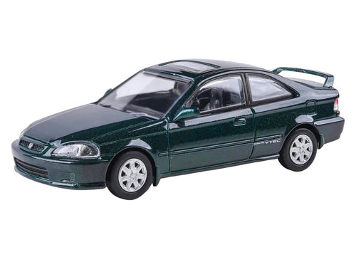 1999 Honda Civic Coupe Clover Green Pearl 1:64