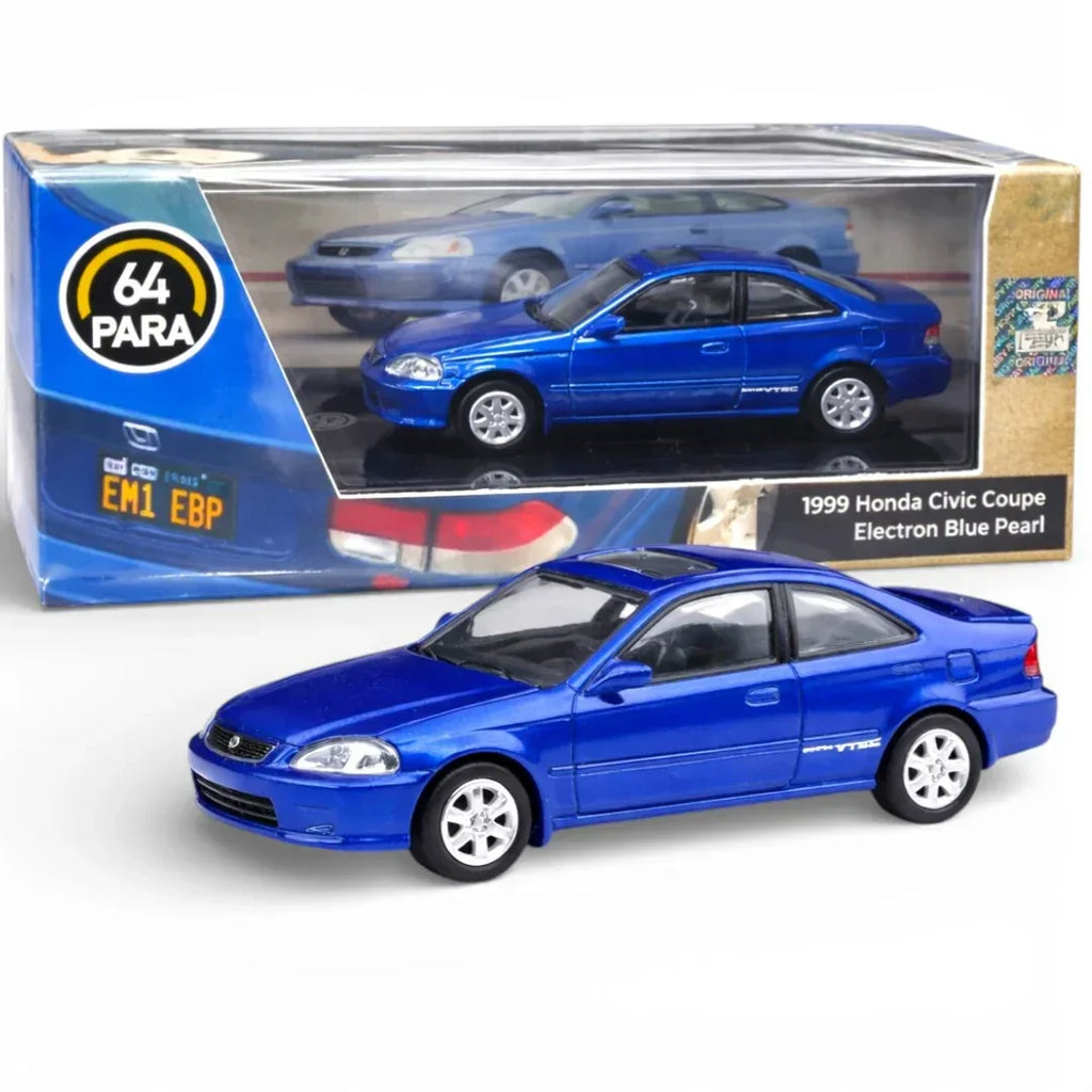 Honda Civic Si Coupé EM1 1999 Electron Blue Pearl 1:64