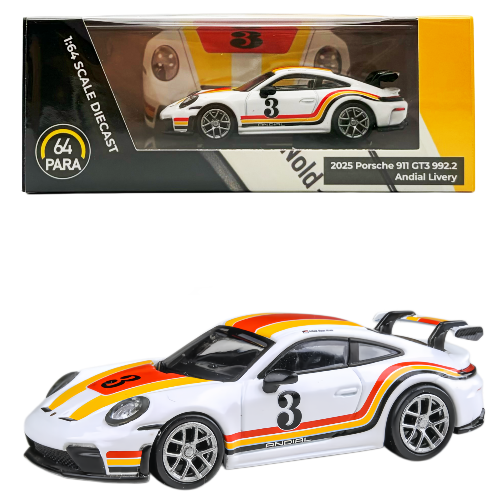 Porsche 911 GT3 (992.2) Andial Livery 2025 1:64
