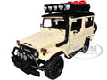 Toyota FJ40 Land Cruiser Beige 1:24