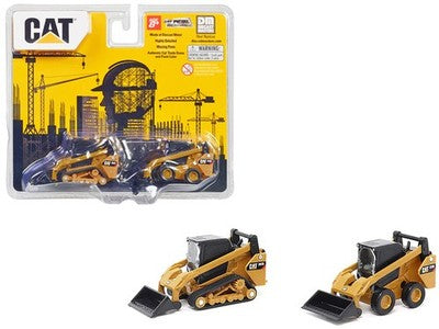 Cargadores CAT 272D2 & 297D2 Duo Pack 1:64 Diecast Masters