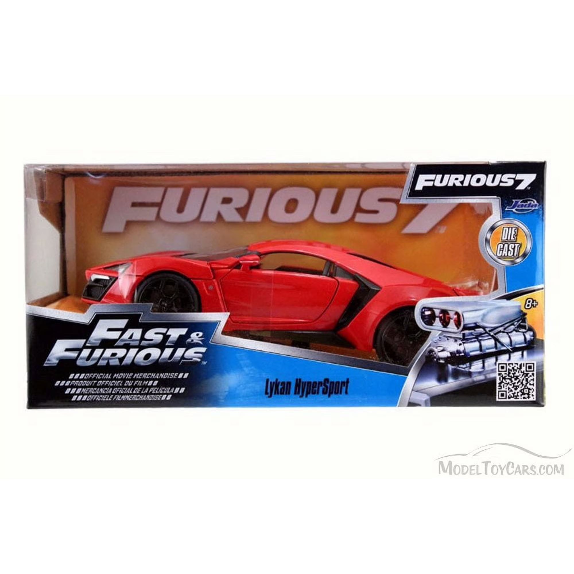 Fast & Furious Lykan Hypersport 1:24