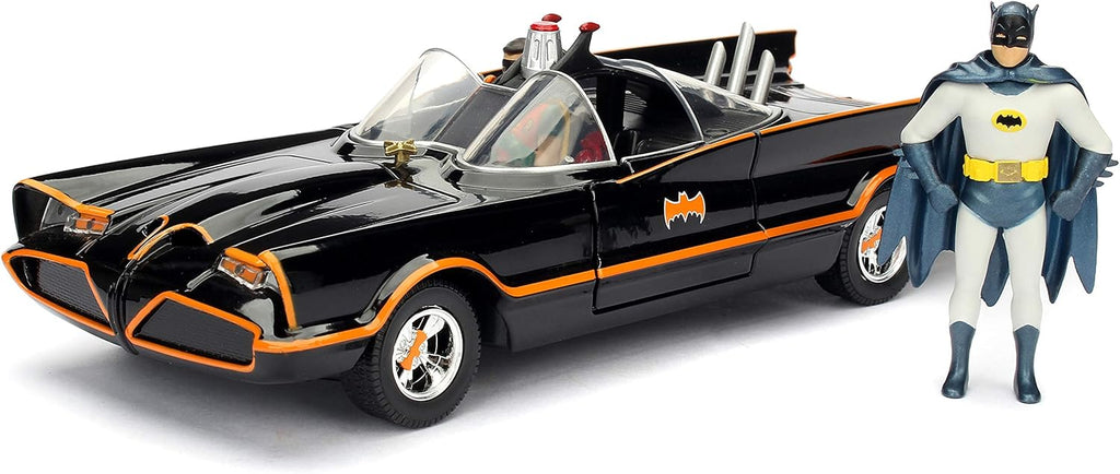 Batman Classic TV Series Batmobile & Batman 1:24