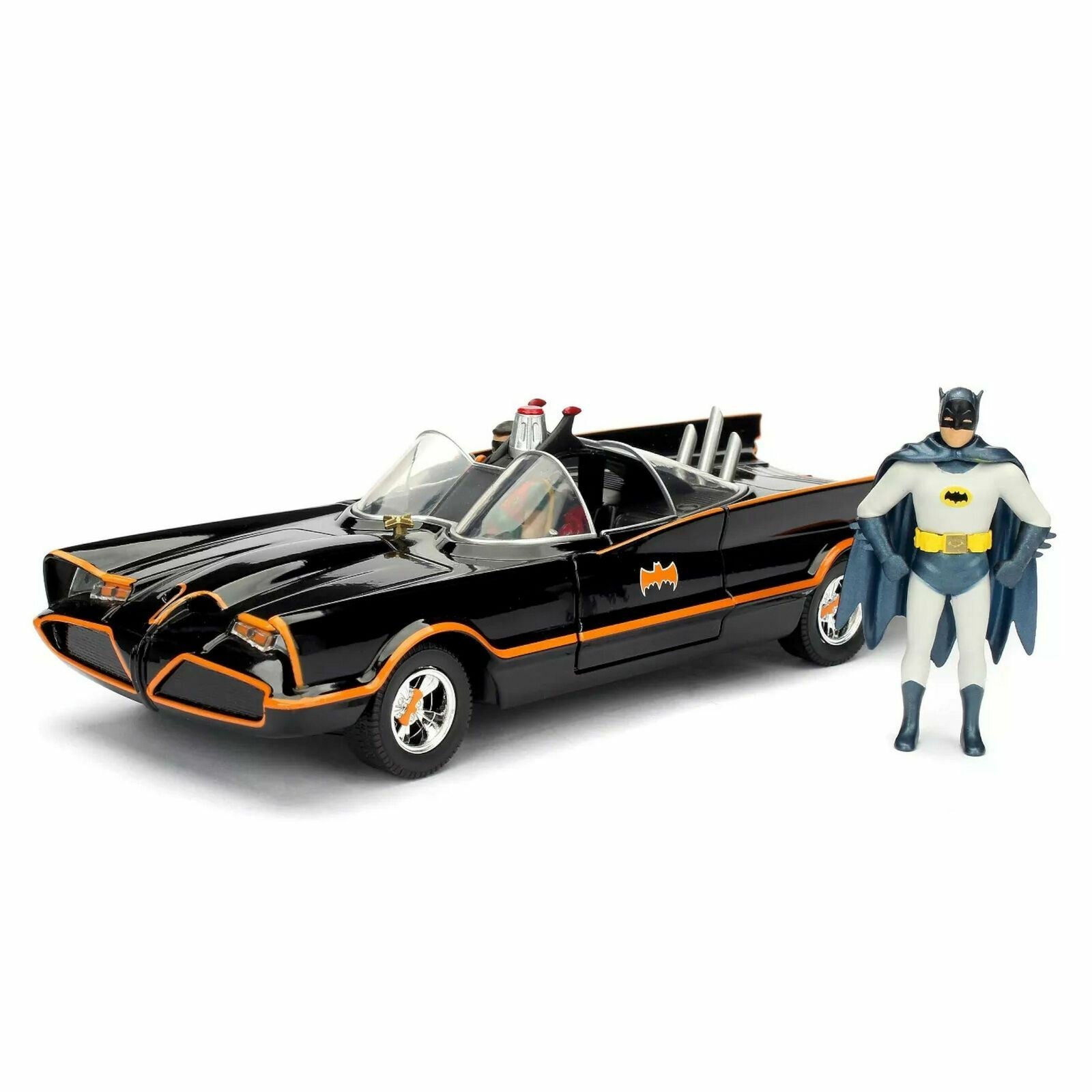 Batman Classic TV Series Batmobile & Batman 1:24