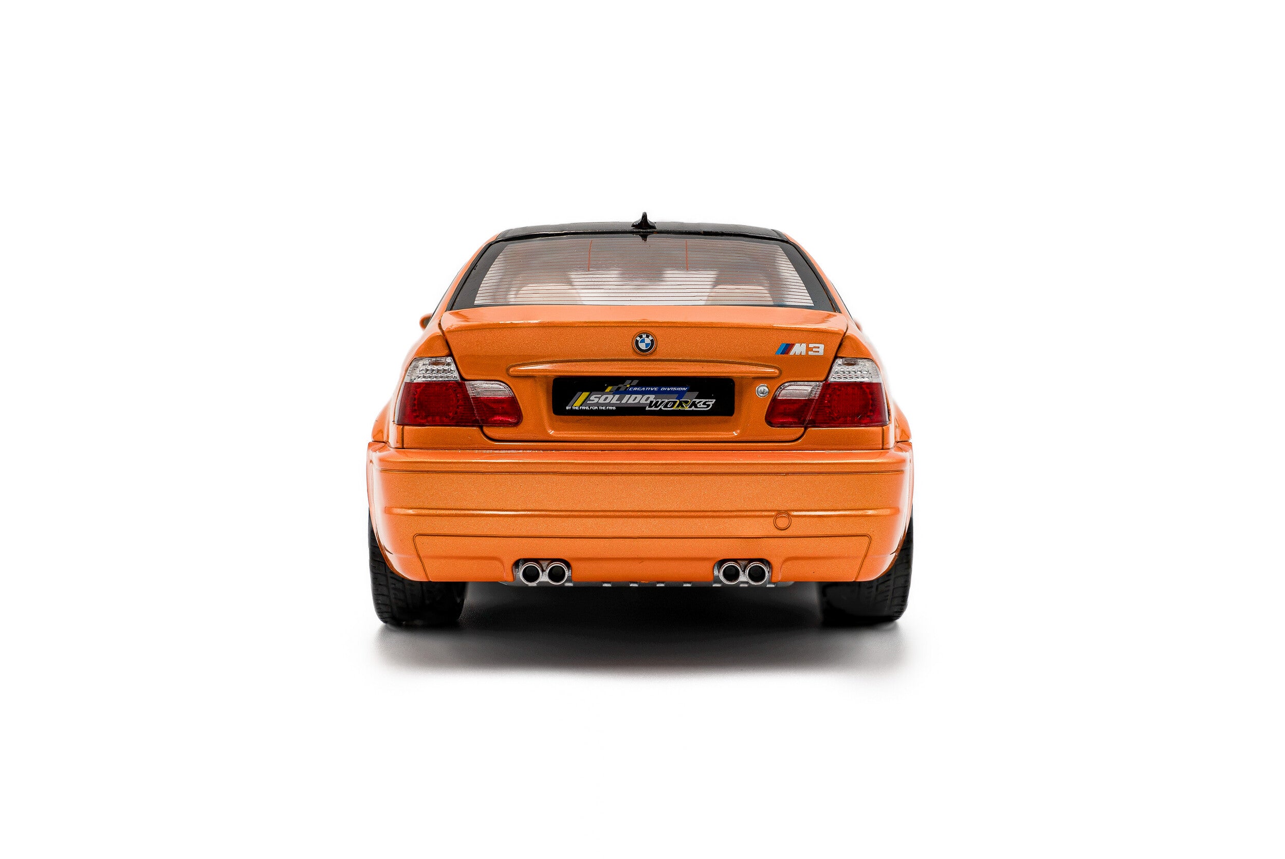 BMW E46 M3 Phoenix Orange 1:18