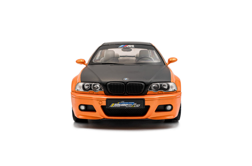 BMW E46 M3 Phoenix Orange 1:18