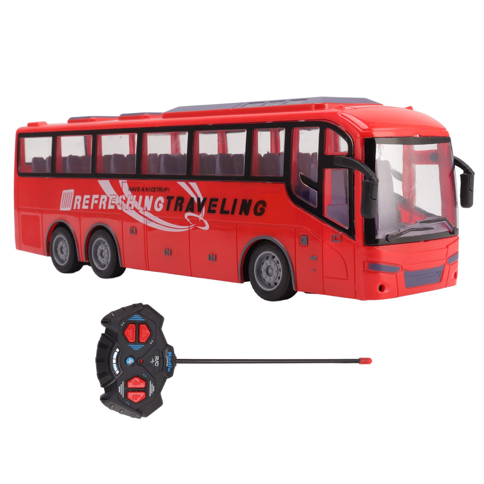 Autobús Turístico RC Refreshing Traveling Rojo RC