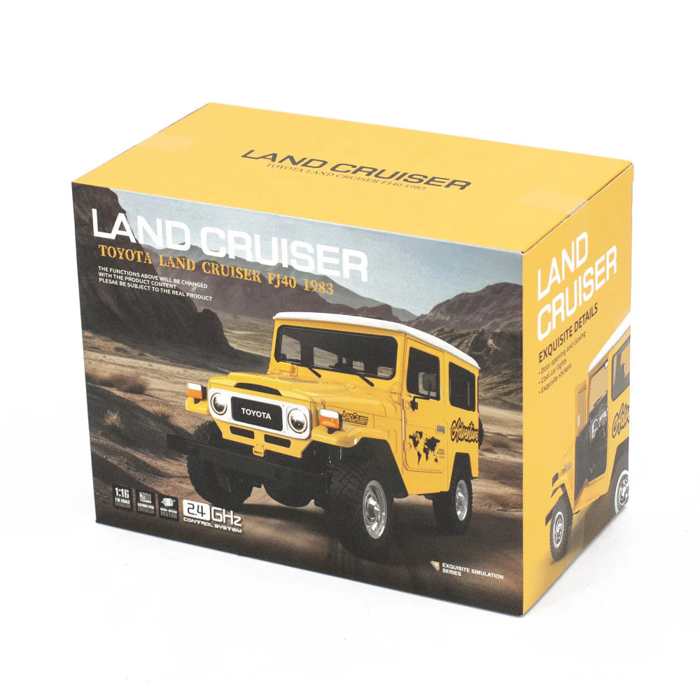 Toyota Land Cruiser FJ40 1983 RC Amarillo 4x4 1:16