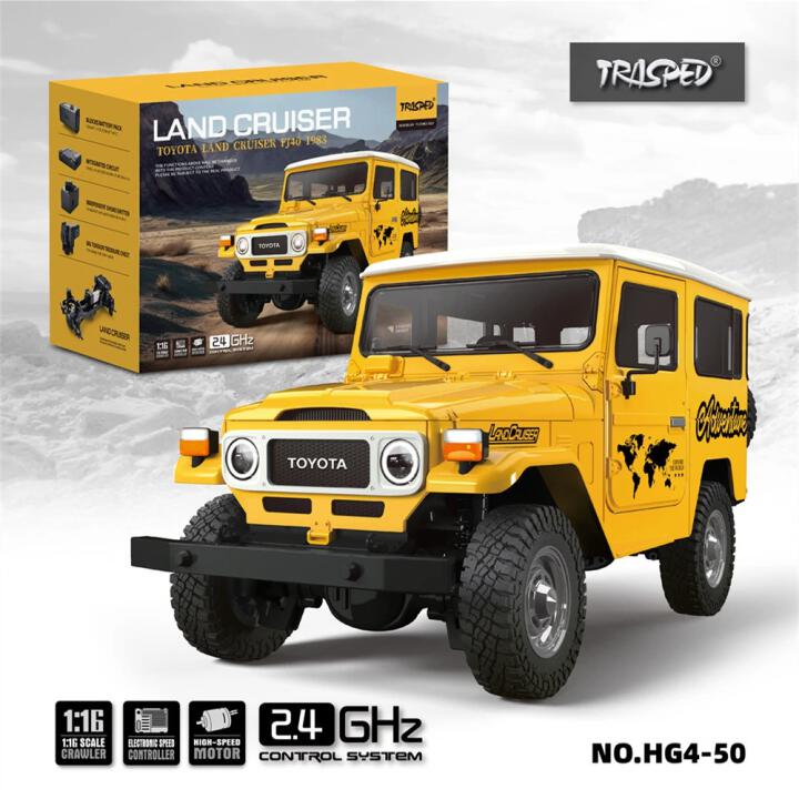 Toyota Land Cruiser FJ40 1983 RC Amarillo 4x4 1:16