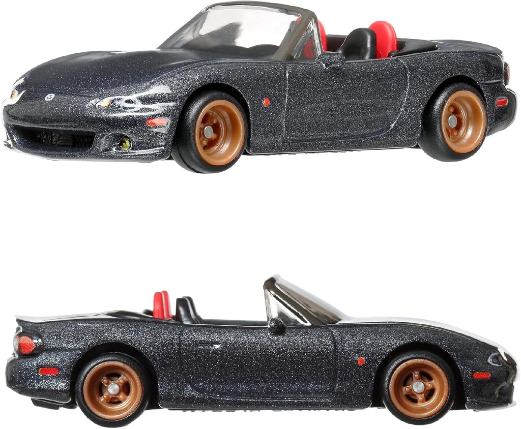 Hot Wheels Car Culture Mazda Duo Pack 1:64 – ’04 Mazdaspeed Miata & Mazda RX-7 FC Pandem