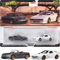 Hot Wheels Car Culture Mazda Duo Pack 1:64 – ’04 Mazdaspeed Miata & Mazda RX-7 FC Pandem