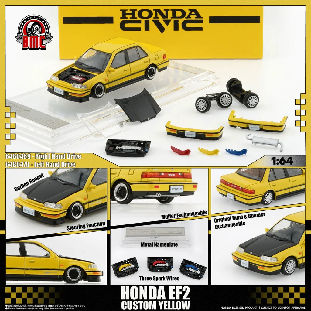 Honda Civic EF2 1991 BM Creations 1:64
