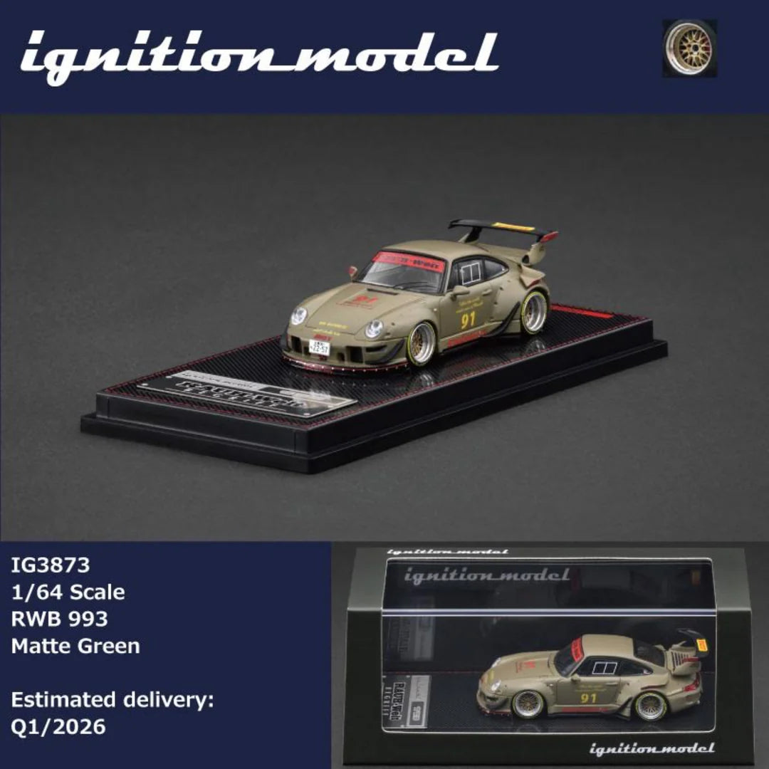 Porsche RWB 993 Ignition Model 1:64