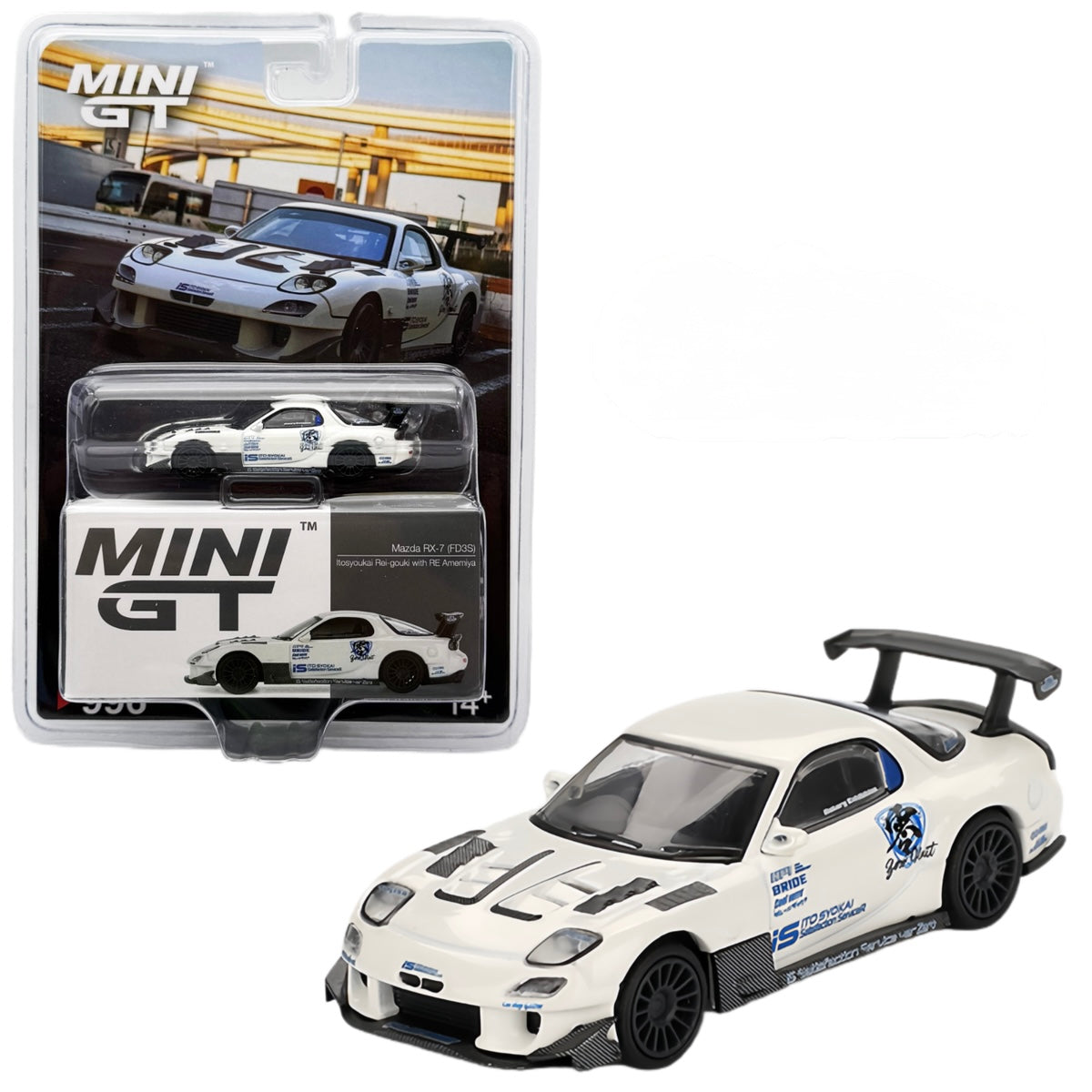 Mazda RX-7 Mini GT (FD3S) Itosyoukai Rei-gouki RE amemiya 1:64
