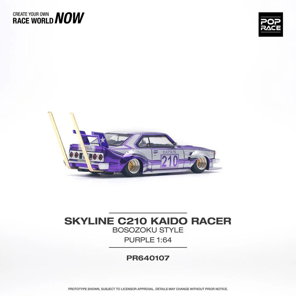 Skyline C210 Kaido Racer Bosozoku Style 1:64