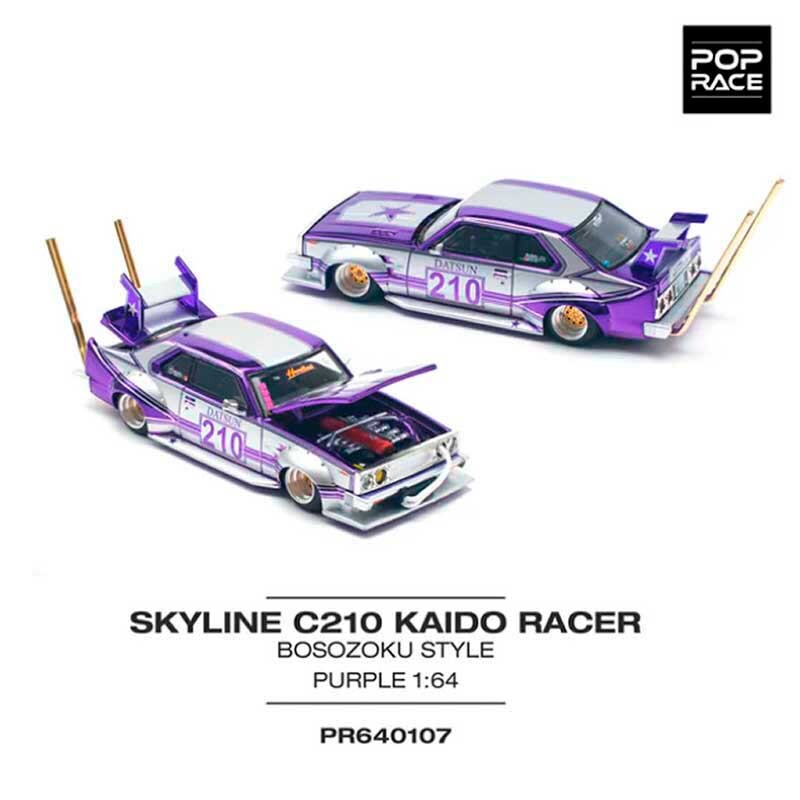 Skyline C210 Kaido Racer Bosozoku Style 1:64