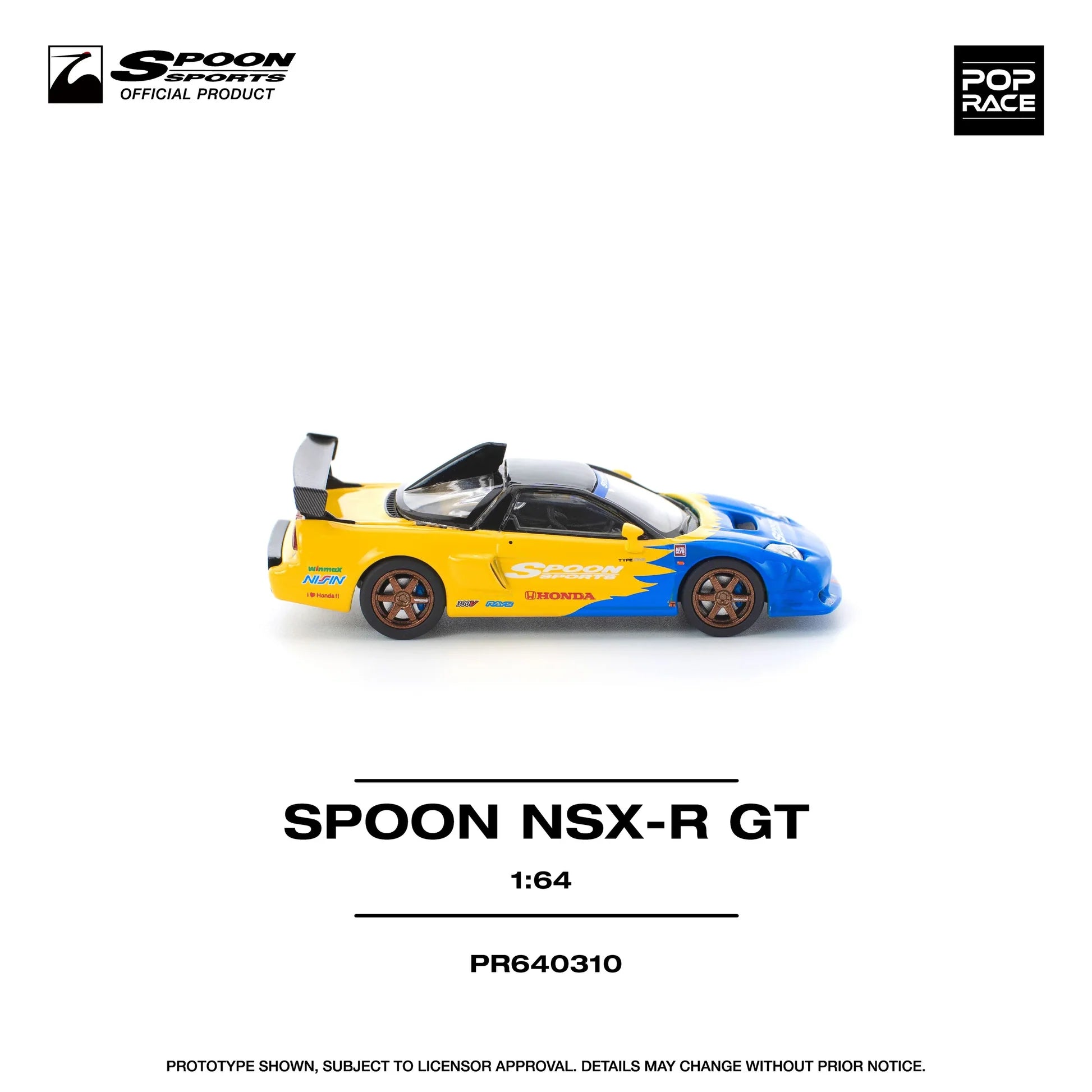 Honda NSX-R GT Spoon Sports 1:64