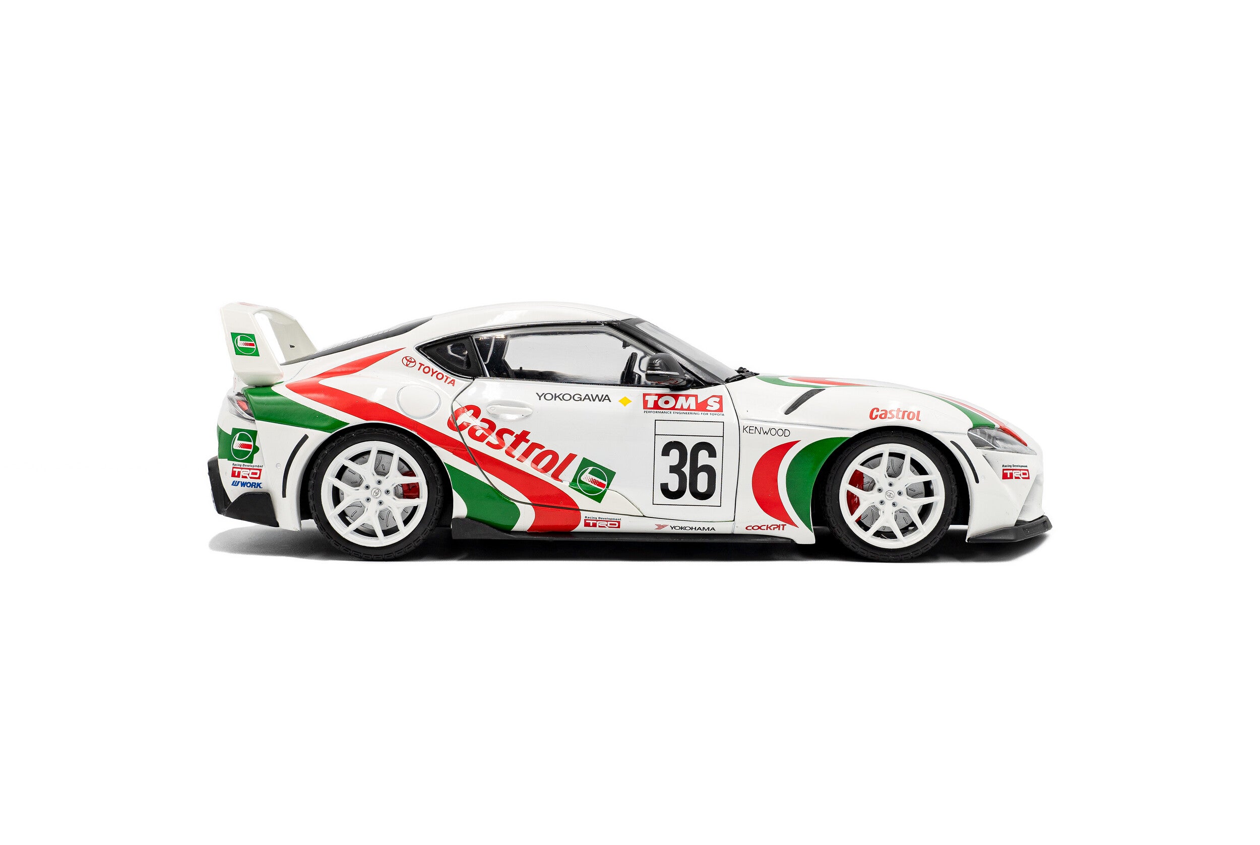 Toyota GR Supra GT Castrol Racing #36 1:18