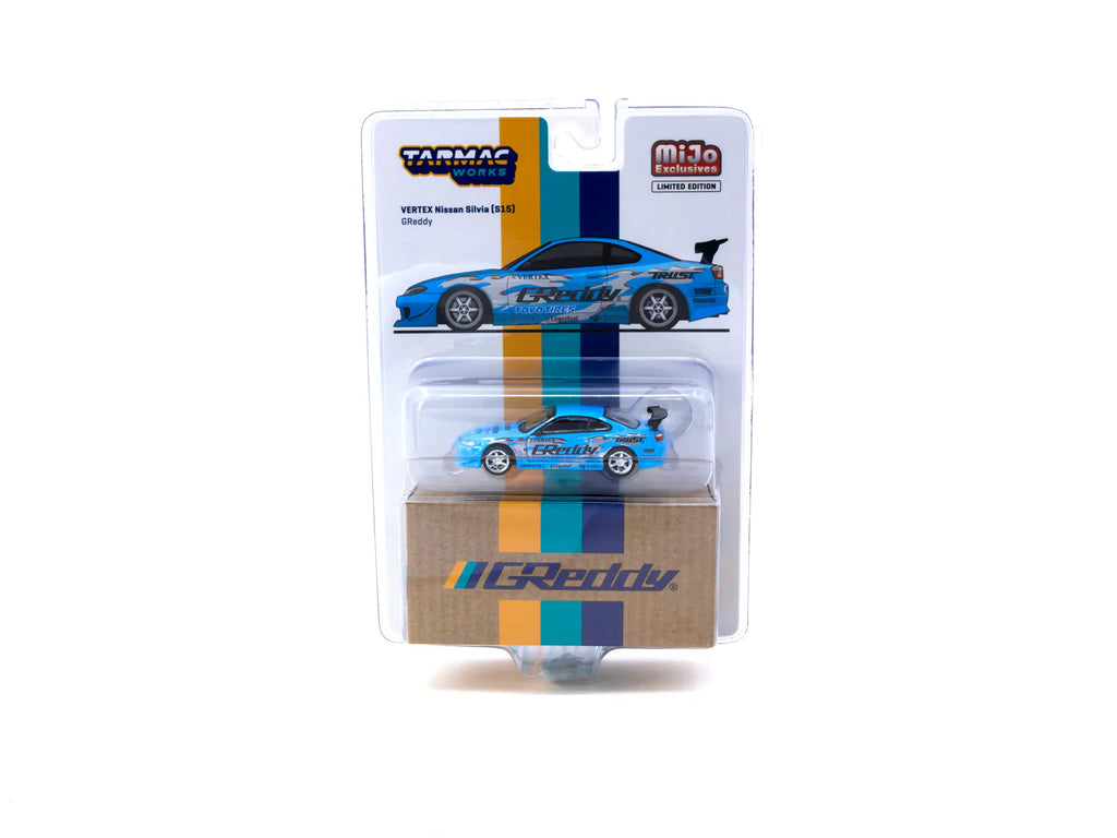 VERTEX Nissan Silvia (S15) GReddy 1:64 TARMAC
