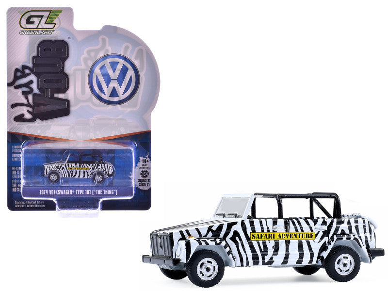 Volkswagen Type 181 "The Thing" Zebra Edition 1:64