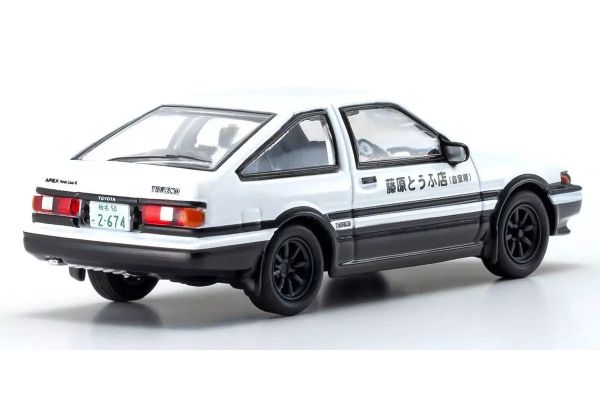 Toyota Sprinter Trueno AE86 Initial D 1:64 – Auto JDM a Escala