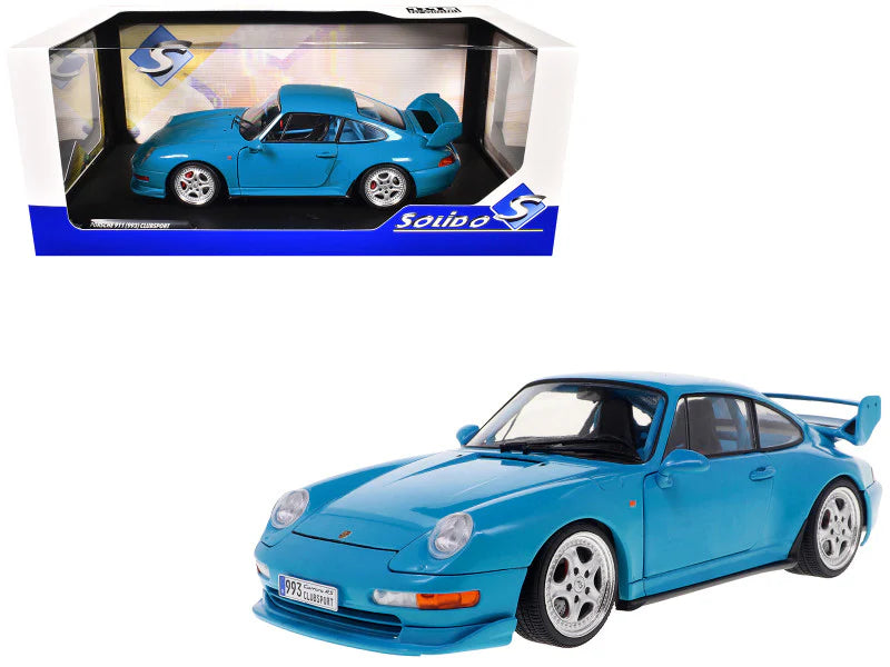 Porsche 911 (993) Clubsport Celeste 1:18