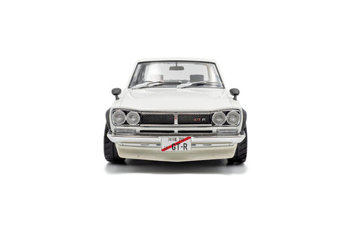 Nissan Skyline GT-R Hakosuka (C10) Blanco 1:18