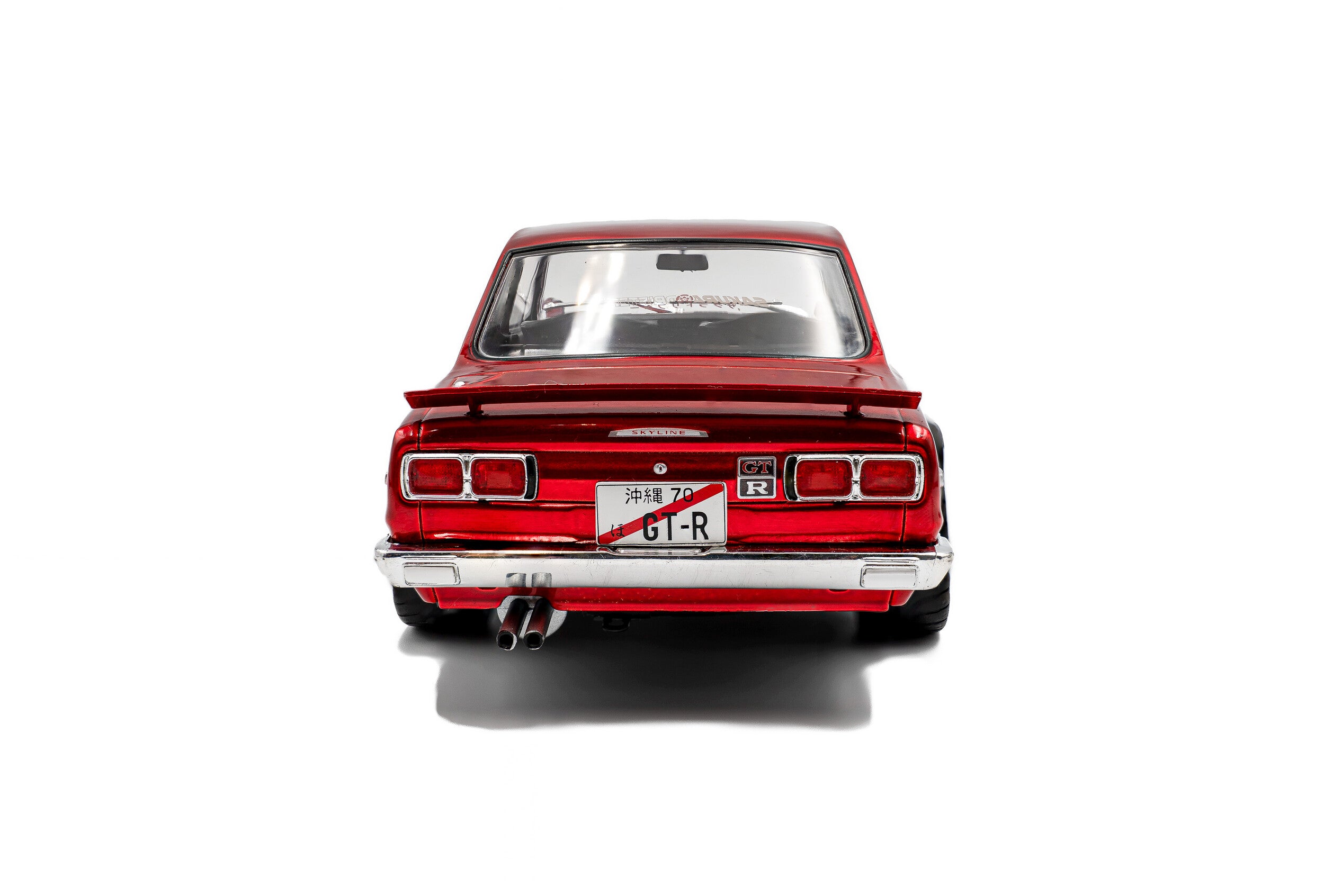 Nissan Skyline GT-R Hakosuka (C10) Rojo Metálico 1:18