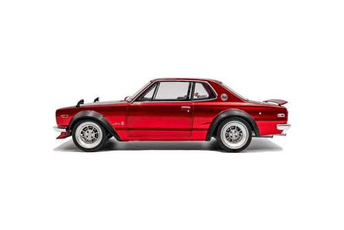 Nissan Skyline GT-R Hakosuka (C10) Rojo Metálico 1:18
